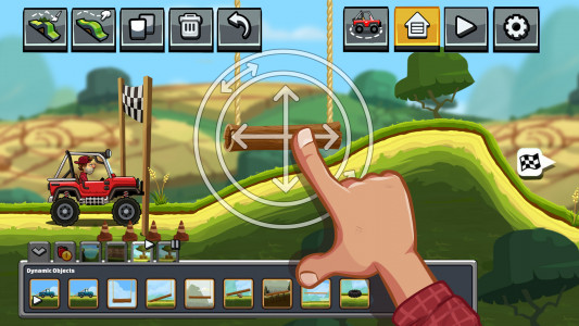 اسکرین شات 6 بازی Hill Climb Racing 2