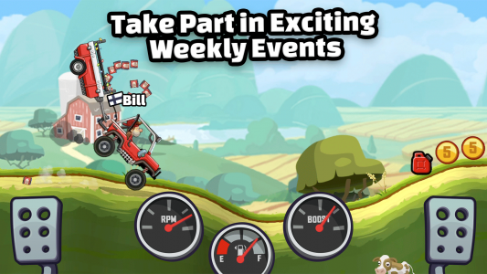 اسکرین شات بازی Hill Climb Racing 2 7