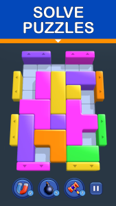 اسکرین شات 2 بازی Shape Escape: Block Puzzle