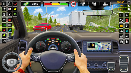 اسکرین شات 1 بازی Traffic Racing In Car Driving