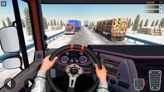 اسکرین شات بازی VR Racing In Truck Simulator 4