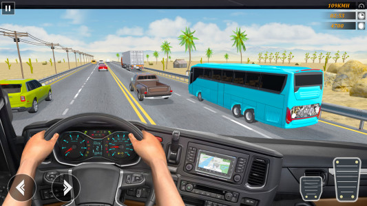 اسکرین شات 5 بازی VR Racing In Truck Simulator