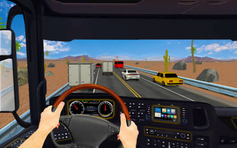 اسکرین شات بازی VR Racing In Truck Simulator : Real driver 1