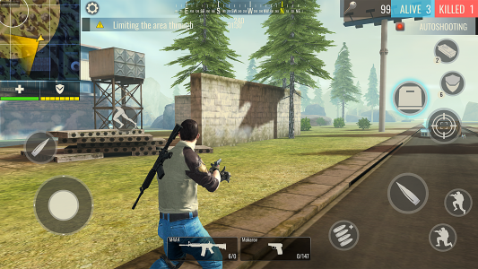 اسکرین شات 3 بازی Last Raid - Zombie Shooter