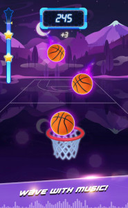 اسکرین شات بازی Beat Dunk - Free Basketball with Pop Music 4