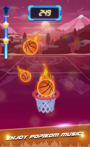 اسکرین شات بازی Beat Dunk - Free Basketball with Pop Music 5