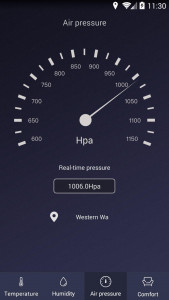 اسکرین شات 3 برنامه Thermometer - Hygrometer