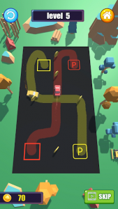 اسکرین شات بازی Draw Car : Park Master 4