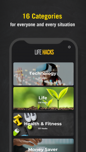 اسکرین شات 1 برنامه Life Hack Tips Daily Life Tips