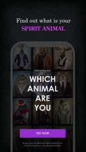 اسکرین شات 1 برنامه Which Animal Are You Test