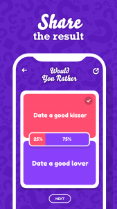 اسکرین شات 4 برنامه Would You Rather Party Game