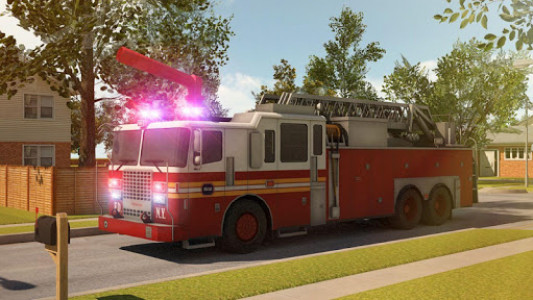اسکرین شات بازی Fire Truck Driving Simulator 3D Parking Games 2018 5