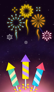 اسکرین شات بازی Fireworks For Kids & Coloring 1