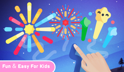 اسکرین شات بازی Fireworks For Kids & Coloring 5