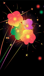 اسکرین شات بازی Fireworks For Kids & Coloring 3