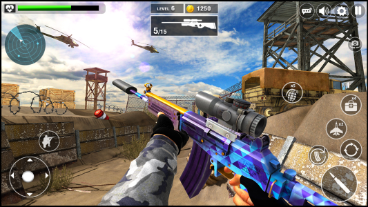 اسکرین شات 1 بازی Modern Battle FPS: Gun Games