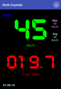 اسکرین شات 7 برنامه Kmh Counter (Speedometer)