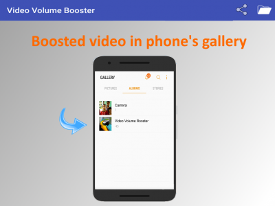 اسکرین شات 6 برنامه Video Volume Booster