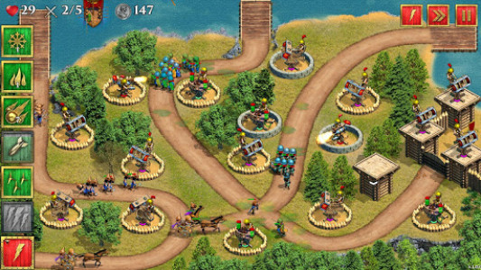 اسکرین شات بازی Defense of Roman Britain TD: Tower Defense game 4