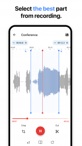 اسکرین شات برنامه Voice Recorder 3