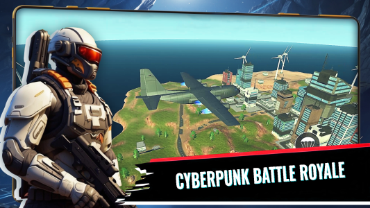 اسکرین شات 3 بازی Cyber Gun - Battle Royale Game