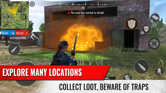 اسکرین شات 6 بازی Hunt Zone: Fire Battle Royale