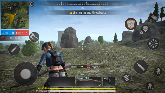 اسکرین شات بازی Hunt Zone: Battle Royale 1v1 3