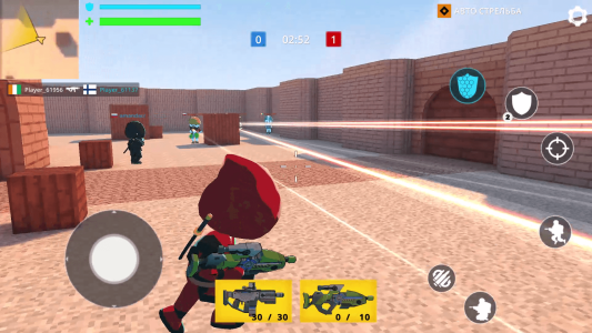 اسکرین شات 7 بازی Cubic Gun - Shooter Games
