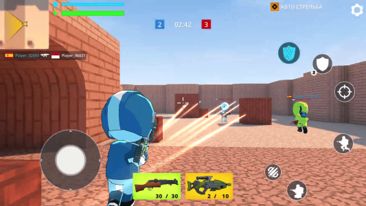 اسکرین شات 6 بازی Cubic Gun - Shooter Games