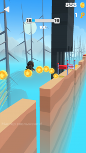 اسکرین شات 2 بازی Parkour Dash - Obstacle Course