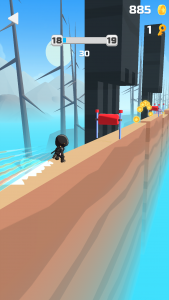 اسکرین شات 1 بازی Parkour Dash - Obstacle Course