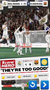 اسکرین شات بازی Score! Hero 2023 1