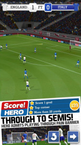 اسکور هیرو - فوتبال score hero ورزشگاه و بازیکنان