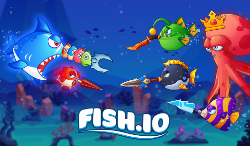 اسکرین شات بازی Fish.io - Swordfish Arena 1