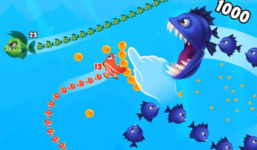 اسکرین شات بازی Fish Go IO: Eating Evolution 2