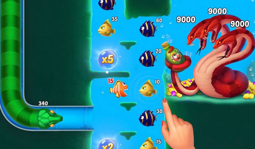 اسکرین شات بازی Fish Go IO: Eating Evolution 3