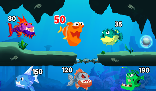 اسکرین شات بازی Eat Fish IO: Number Master 5