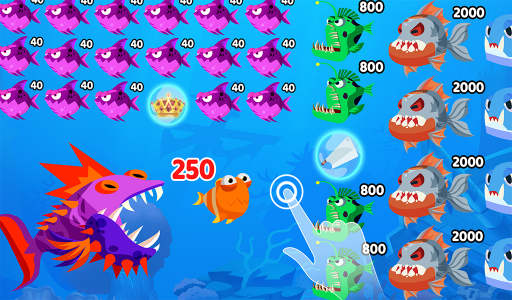 اسکرین شات بازی Eat Fish IO: Number Master 3