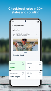 اسکرین شات برنامه Fishbrain - Fishing App 7