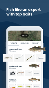 اسکرین شات برنامه Fishbrain - Fishing App 2
