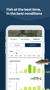 اسکرین شات برنامه Fishbrain - Fishing App 3