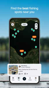 اسکرین شات برنامه Fishbrain - Fishing App 2