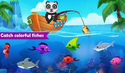 اسکرین شات بازی Fisher Panda - Fishing Games 3