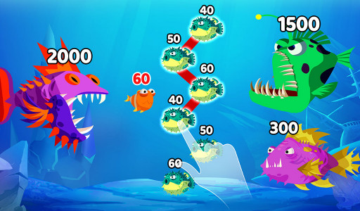 اسکرین شات بازی Fish Town IO: Mini Aquarium 1