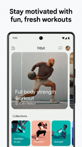 اسکرین شات برنامه Fitbit 2