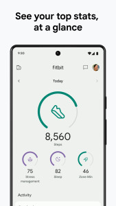 اسکرین شات 1 برنامه Fitbit