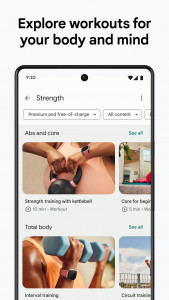 اسکرین شات برنامه Fitbit 3