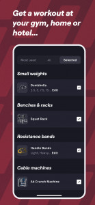 اسکرین شات برنامه Fitbod: Workout & Gym Planner 8