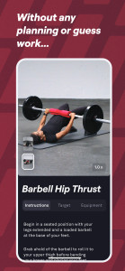 اسکرین شات 6 برنامه Fitbod: Workout & Gym Planner