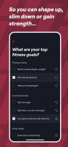 اسکرین شات برنامه Fitbod: Workout & Gym Planner 7